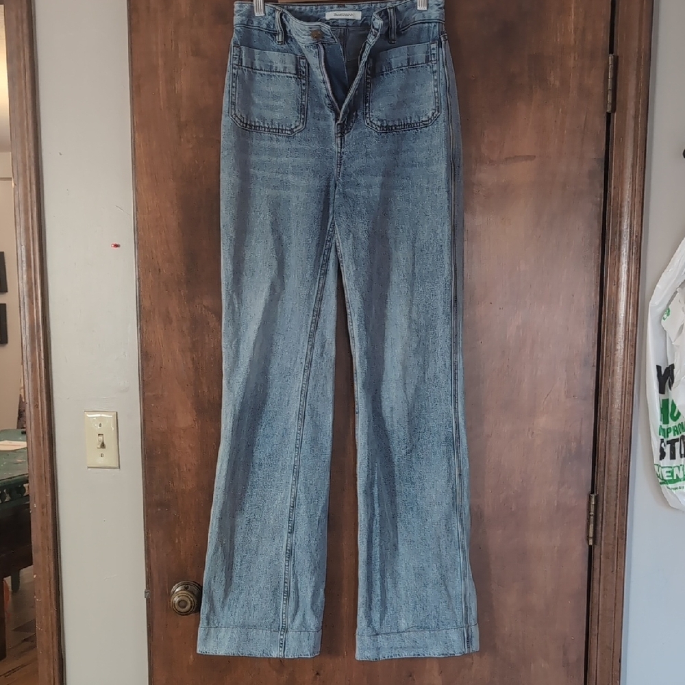 Zimmermann Light Blue Flare Jeans